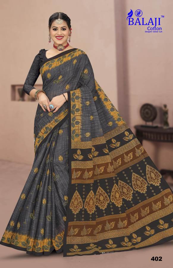 Prime Beauty Queen With B.p Vol-4 By Balaji Khadi Printed Cotton Sarees Wholesale Online